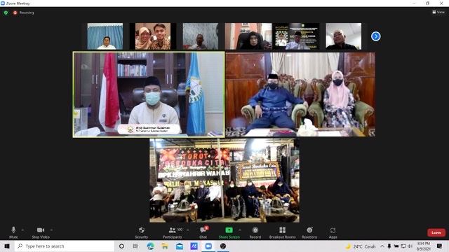 Hadiri Taksiah Mantan Bupati Selayar, Plt Gubernur Sulsel Sebut Almarhum Salah Satu Putra Terbaik